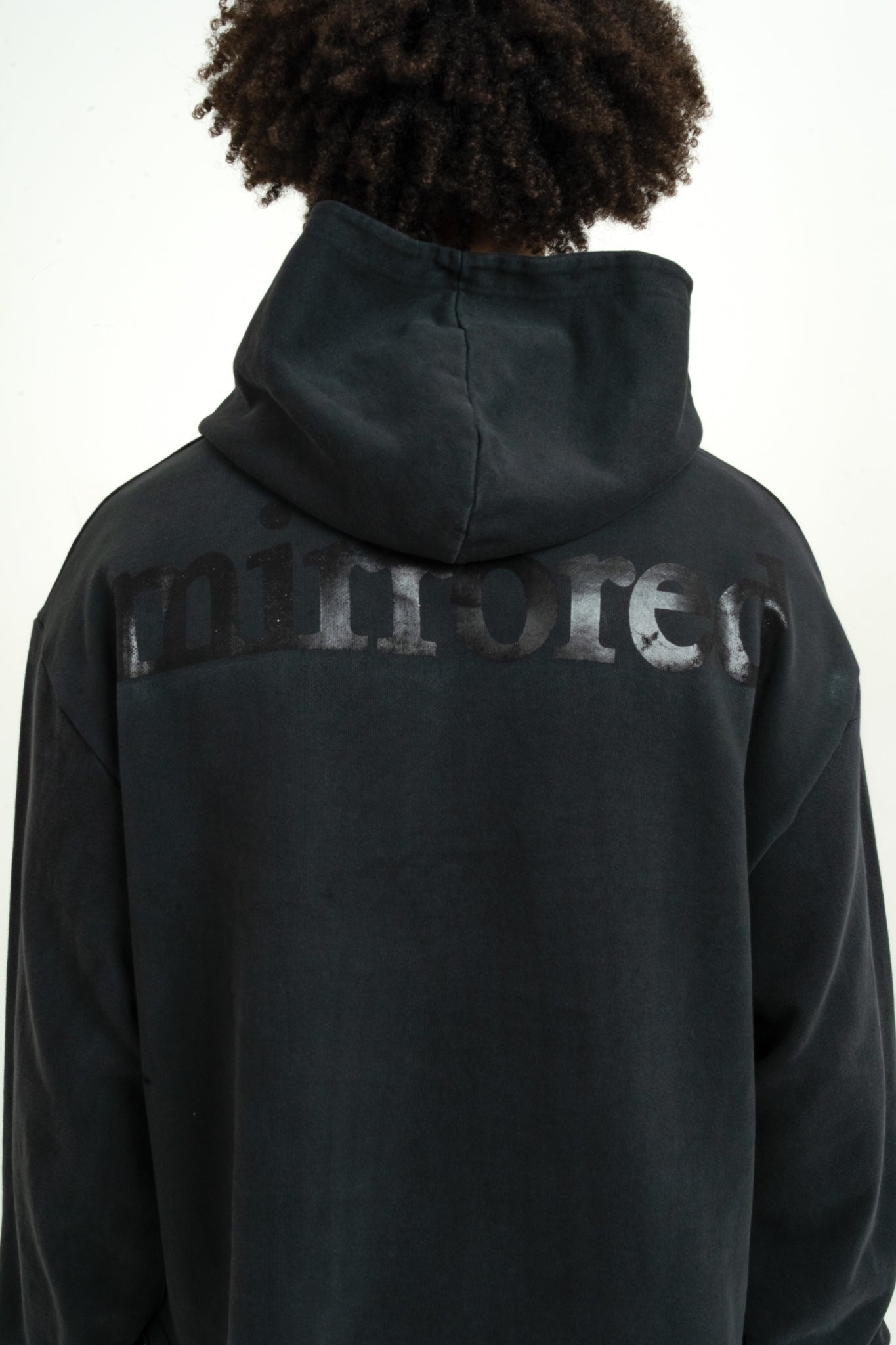 Mirrored Pearl Hoodie - Black