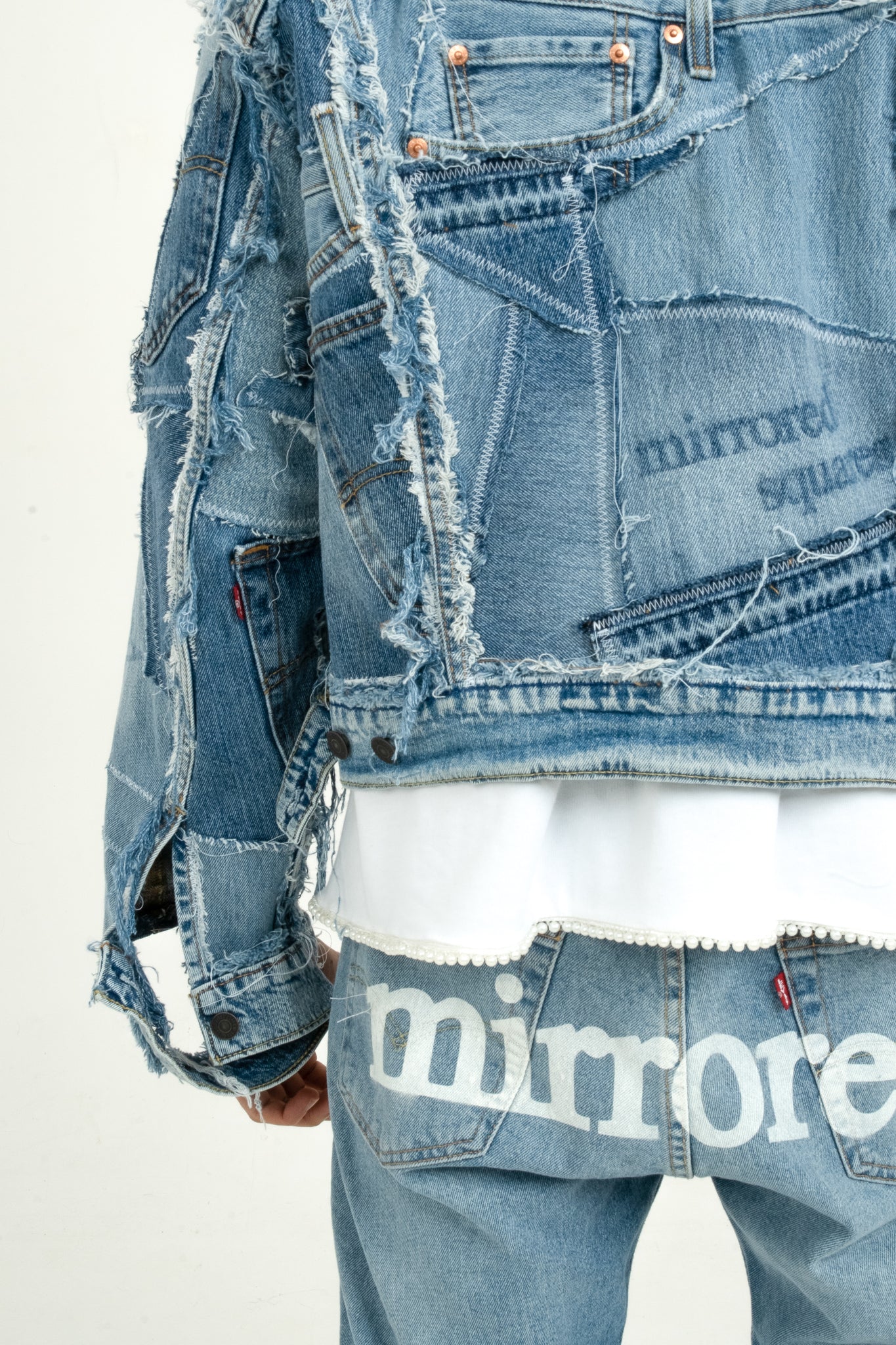 The Levi's Patched Denim Jacket