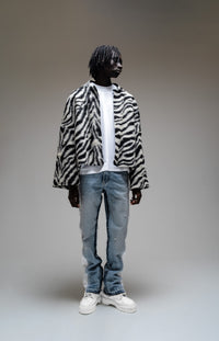Zebra Kimono Jacket