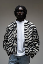 Zebra Kimono Jacket