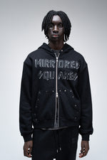 ZIPPED REFLECTIVE HOODIE