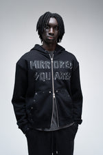 ZIPPED REFLECTIVE HOODIE