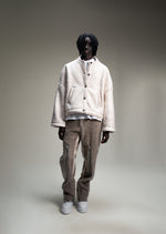 Zipped Wool Pants