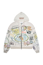 //SurfClub Zipped Hoodie