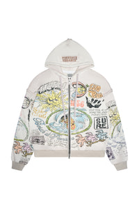 //SurfClub Zipped Hoodie