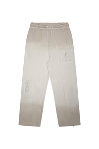 //MS003 Distressed Joggers - Beige