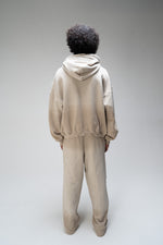 //MS003 Distressed Joggers - Beige