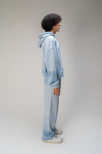 //MS003 Distressed Joggers - Blue