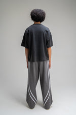 //Cara Denim Pants - Charcoal