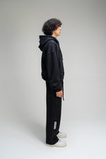 //MS003 Distressed Pants - Black