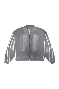 //Cara Denim Jacket - Charcoal
