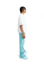 The 'Introvert' Crystal Tee - Blue