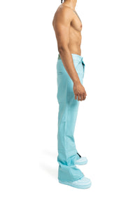 The Leather Pants - Blue