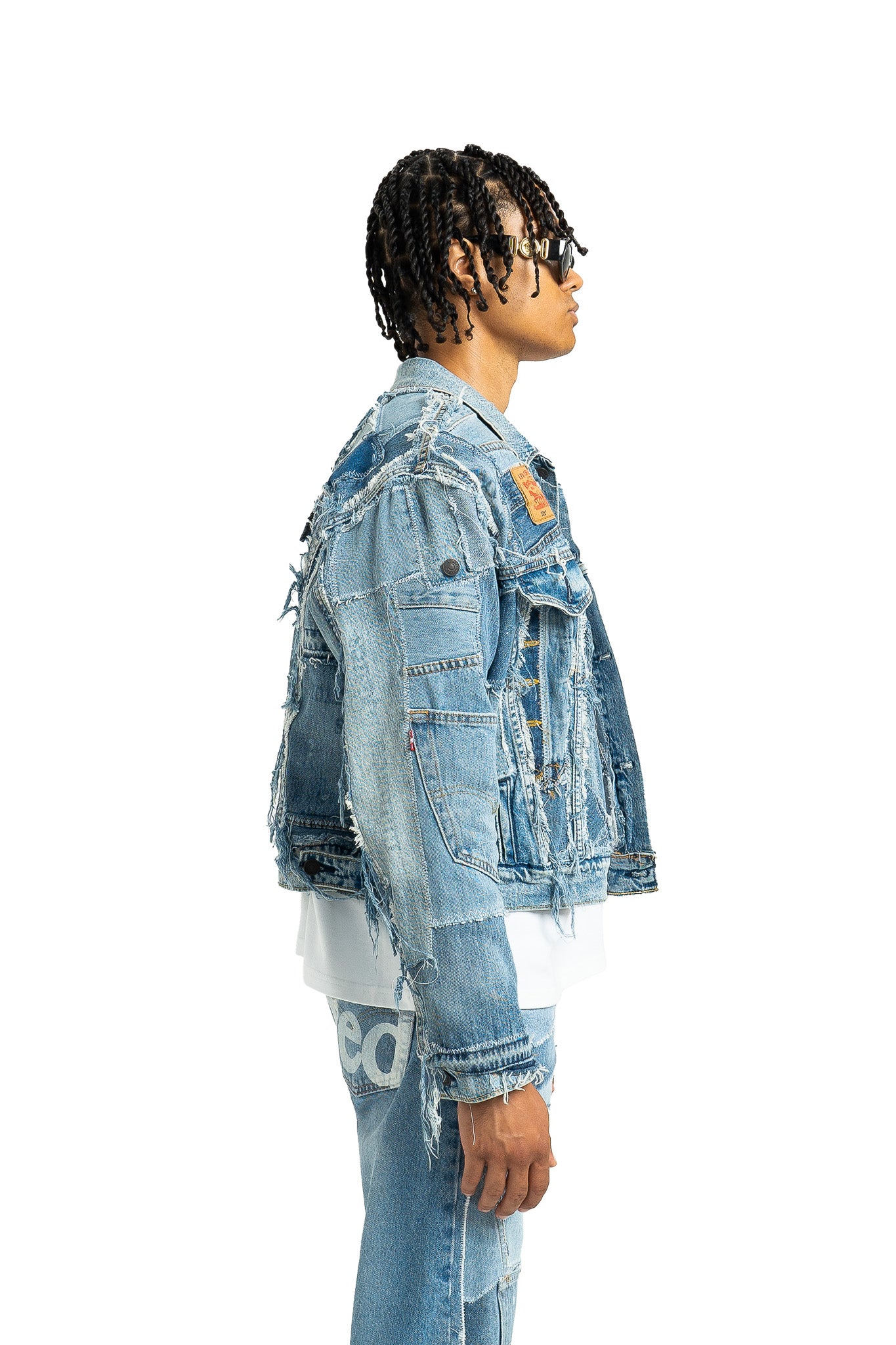 The Levi's Patched Denim Jacket