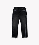 TAPED JEANS - BLACK