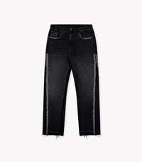 TAPED JEANS - BLACK