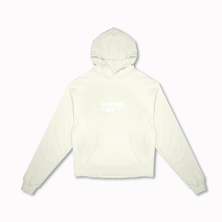 Mirrored Pearl Hoodie - Cream