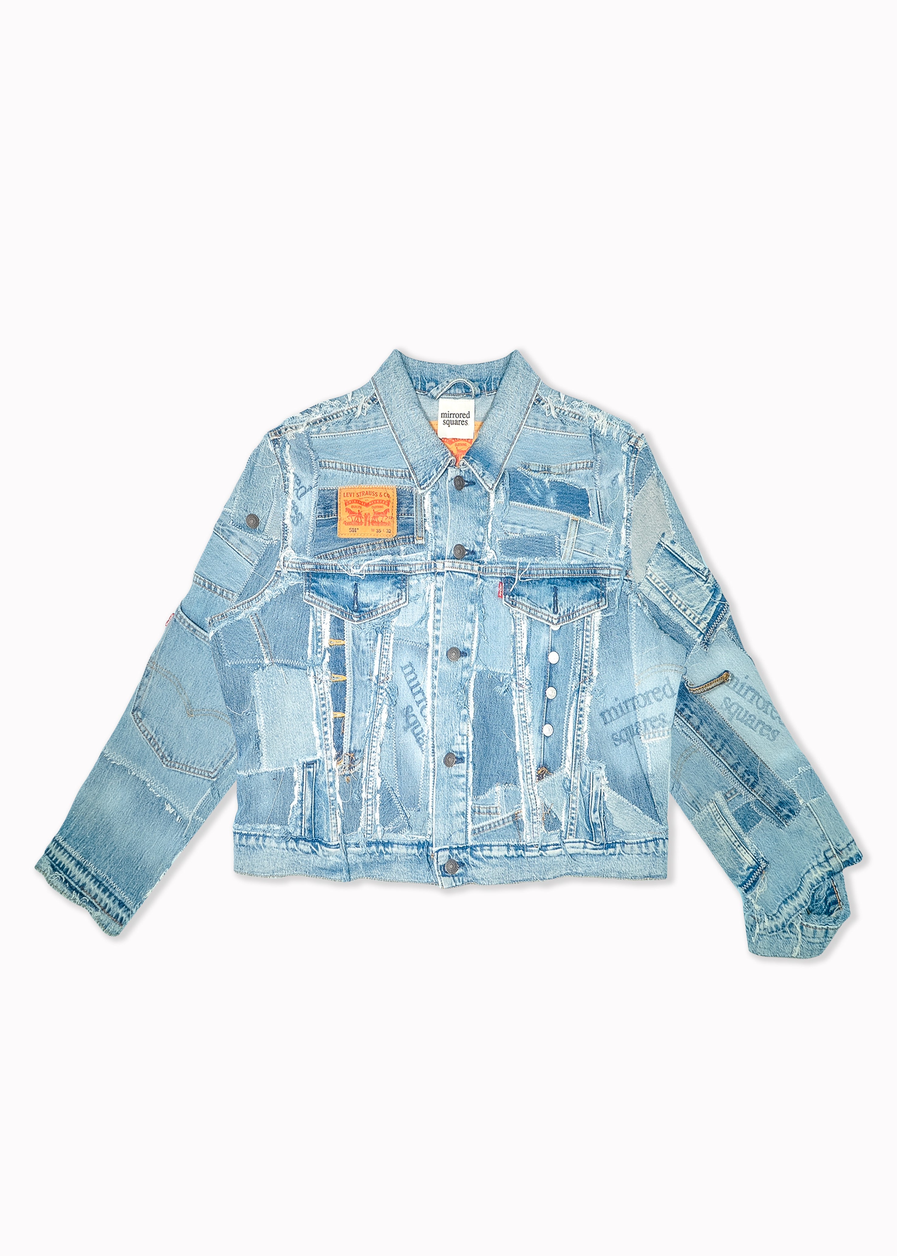 The Levi's Patched Denim Jacket