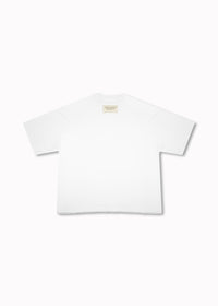 Mirrored Pearl Tee - White
