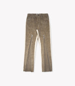 Zipped Wool Pants